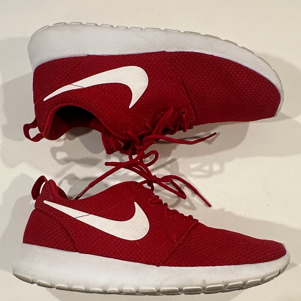 Nike Roshe One Red Athletic Sneakers